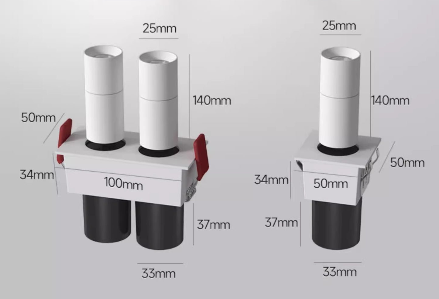 Aeris Telescopic Spotlight