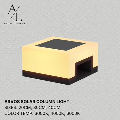Arvos Solar Column Light