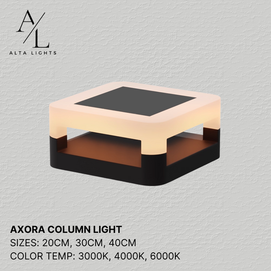 Axora Solar Column Light