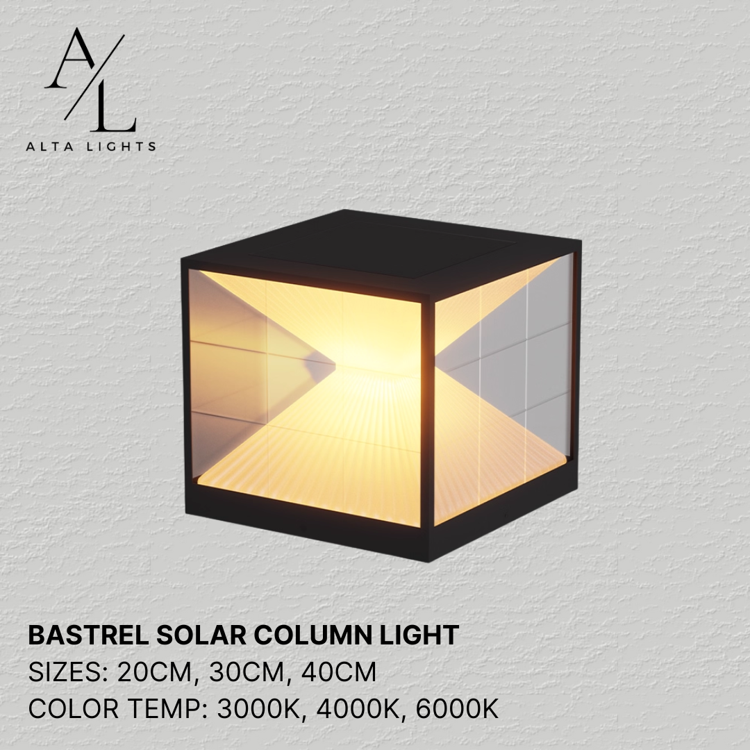 Bastrel Solar Column Lights