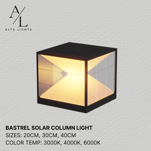 Bastrel Solar Column Lights