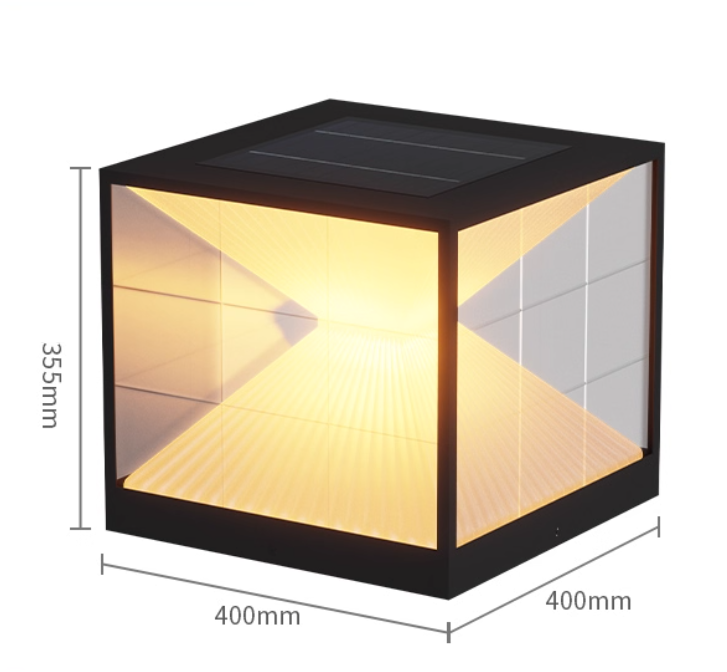 Bastrel Solar Column Lights