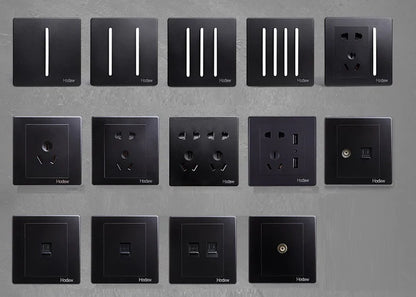 Marlowe Series (Black w/ White Dial)