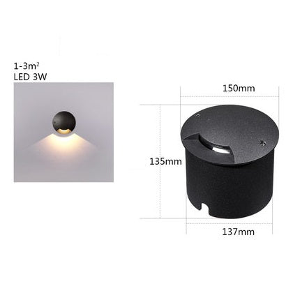 Bryden Recessed Floor Light