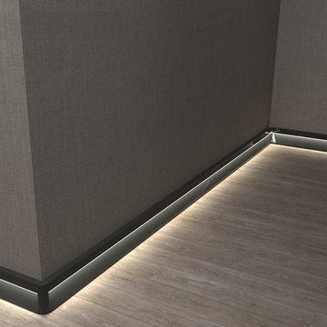 Baseboard with LED Light