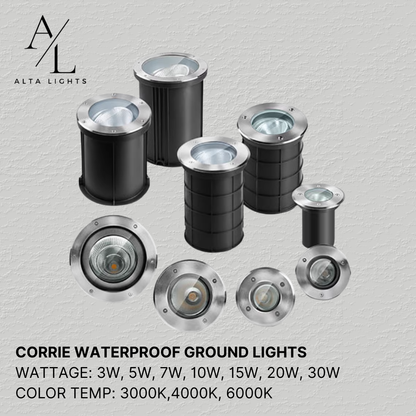 Corrie Waterproof Ground Lights