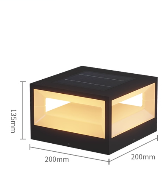 Crest Solar Column Lights