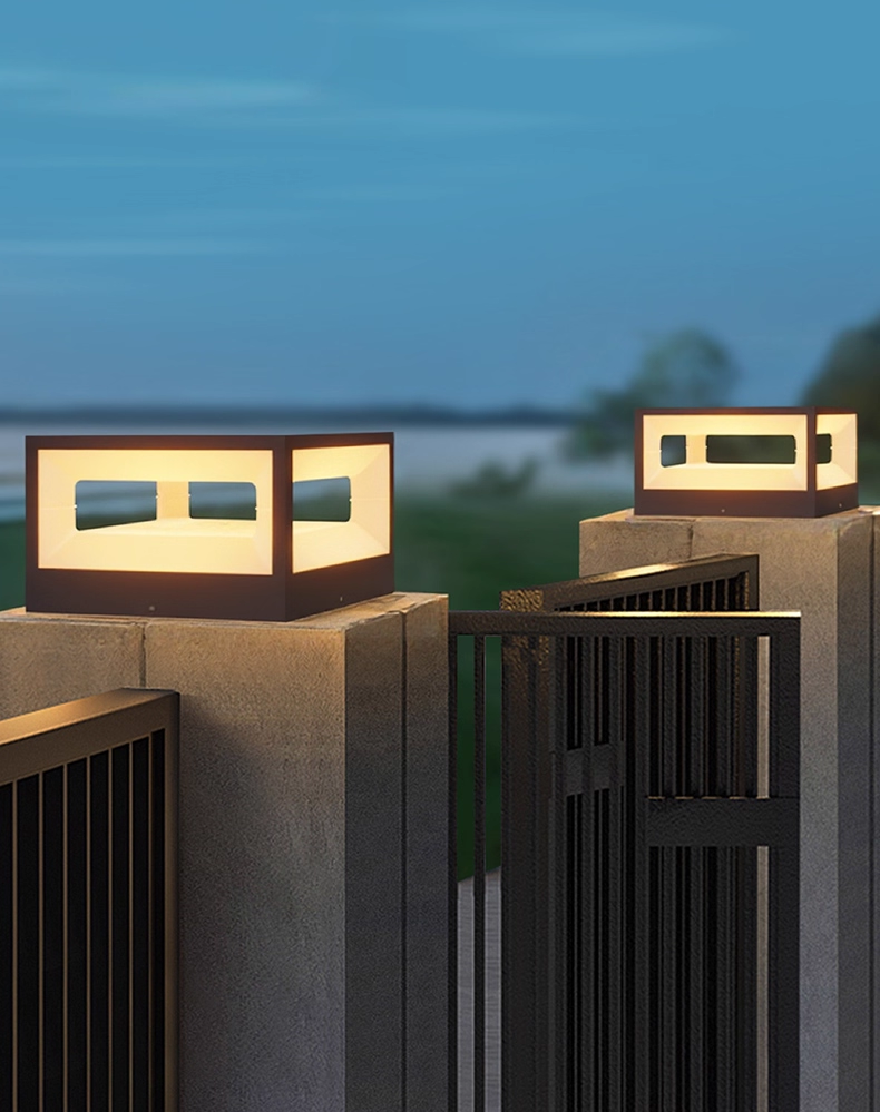Crest Solar Column Lights
