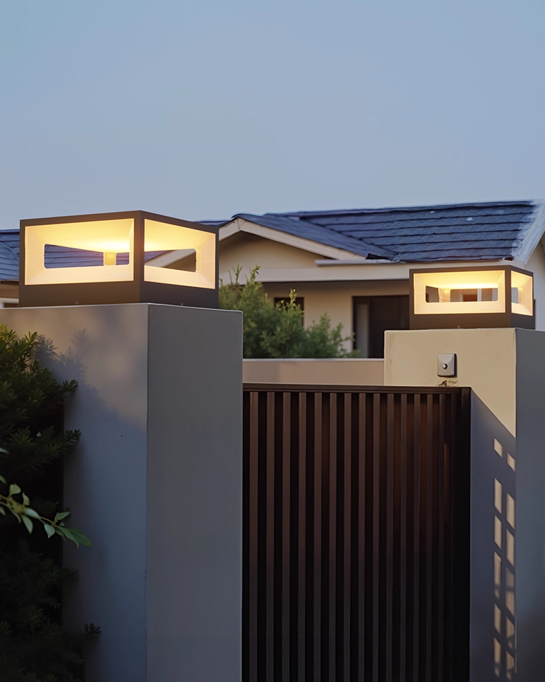Crest Solar Column Lights