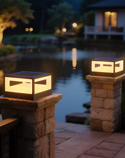 Crest Solar Column Lights