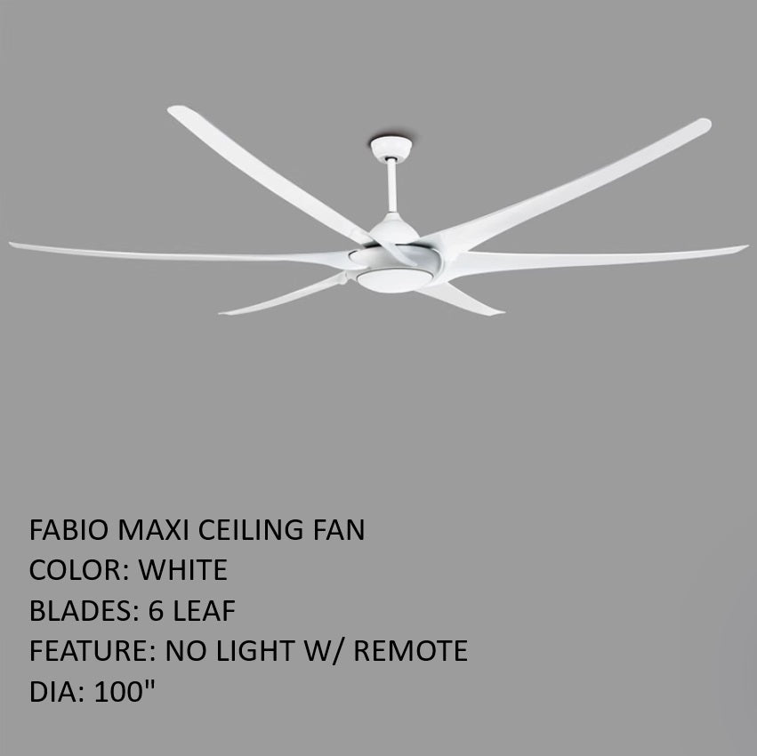 Fabio Maxi Ceiling Fan
