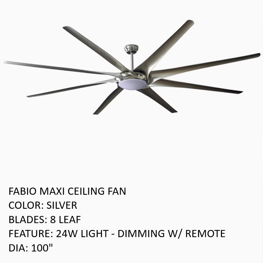 Fabio Maxi Ceiling Fan