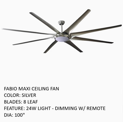Fabio Maxi Ceiling Fan