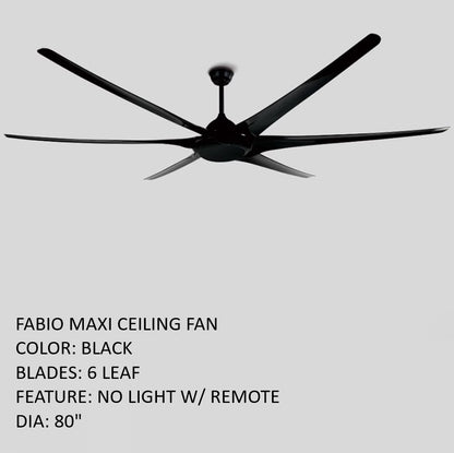 Fabio Maxi Ceiling Fan