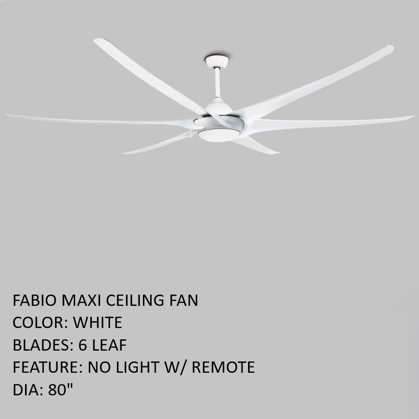 Fabio Maxi Ceiling Fan