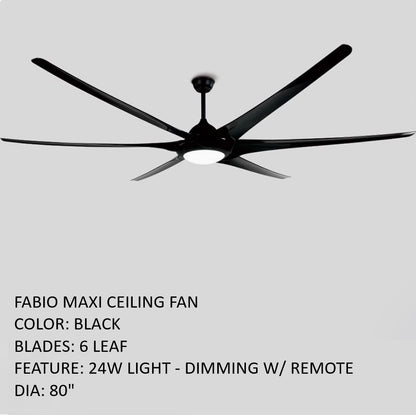 Fabio Maxi Ceiling Fan