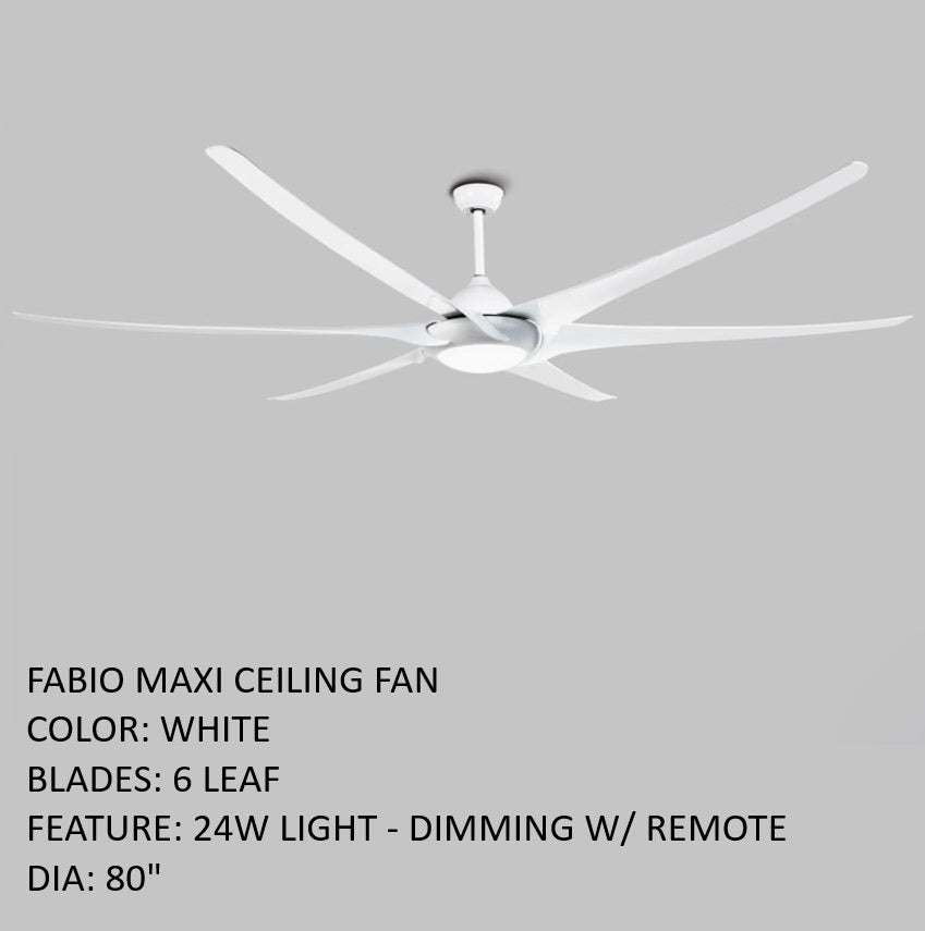 Fabio Maxi Ceiling Fan