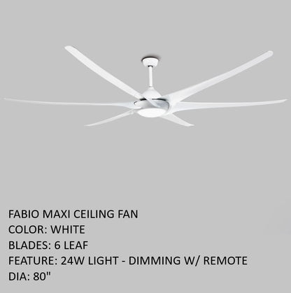 Fabio Maxi Ceiling Fan