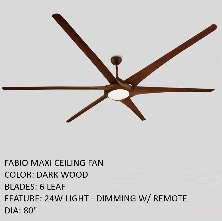 Fabio Maxi Ceiling Fan