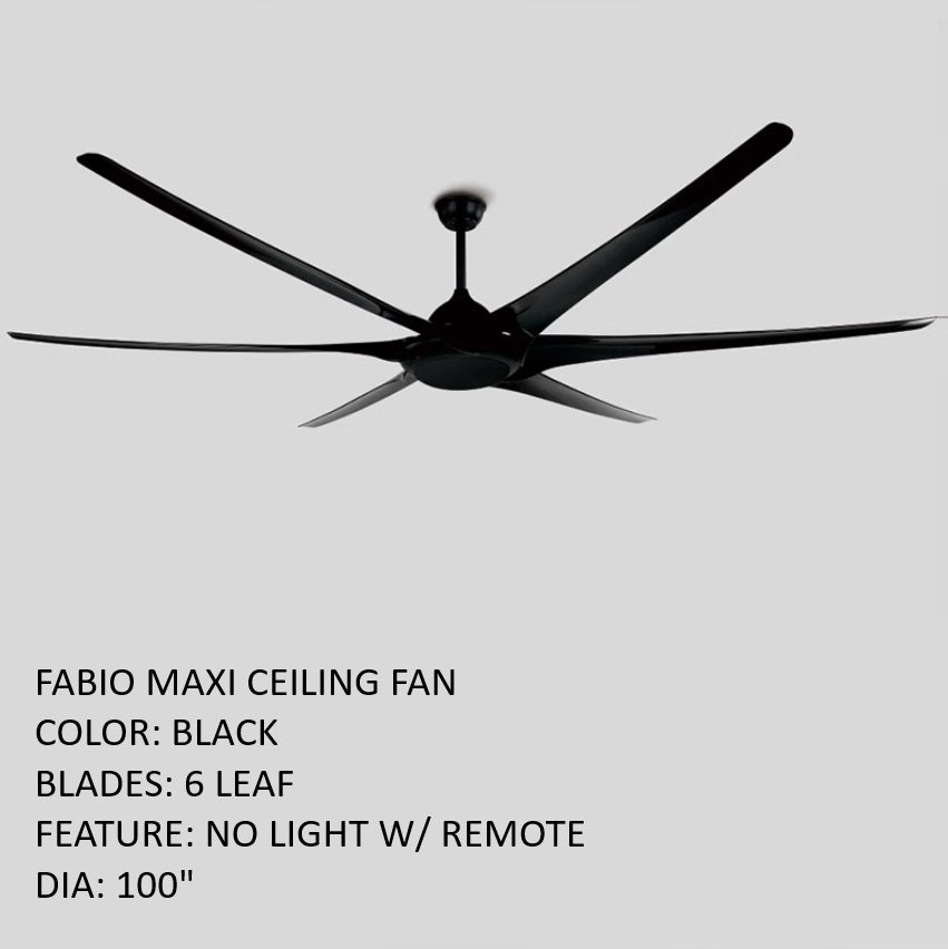 Fabio Maxi Ceiling Fan