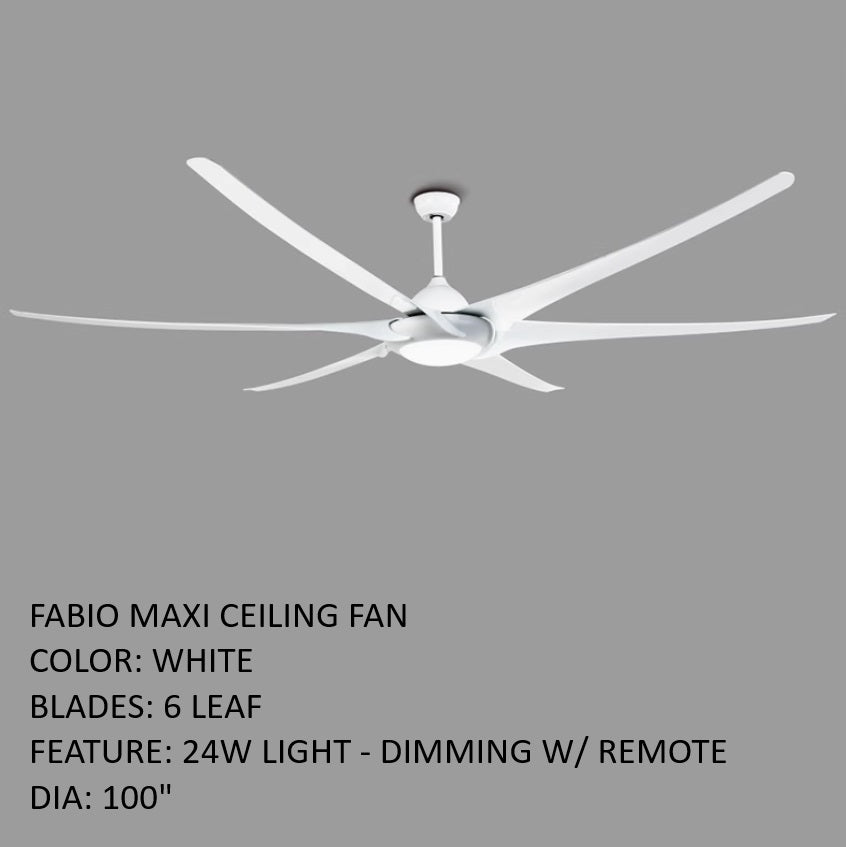 Fabio Maxi Ceiling Fan