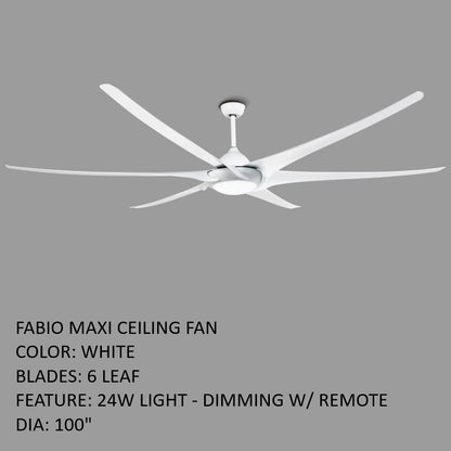 Fabio Maxi Ceiling Fan