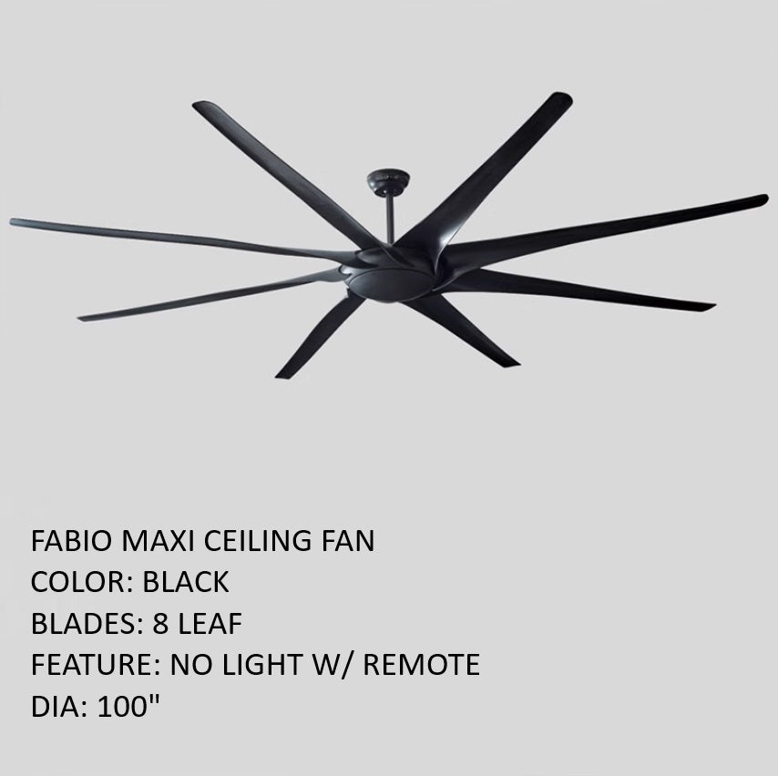 Fabio Maxi Ceiling Fan