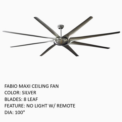 Fabio Maxi Ceiling Fan