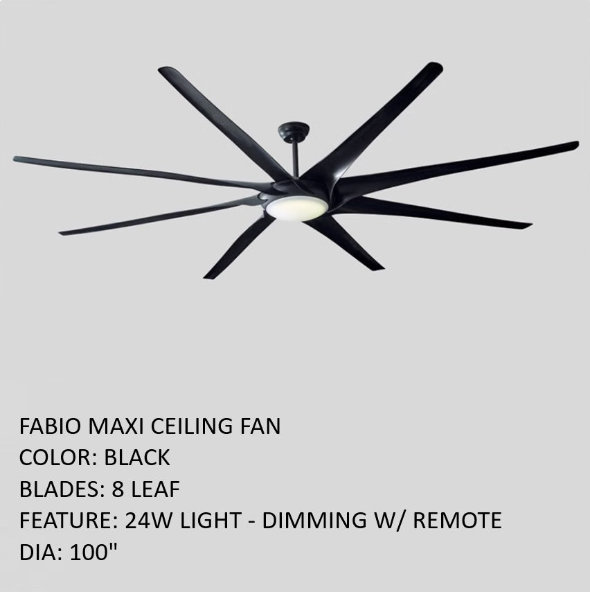 Fabio Maxi Ceiling Fan