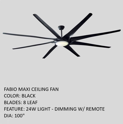 Fabio Maxi Ceiling Fan