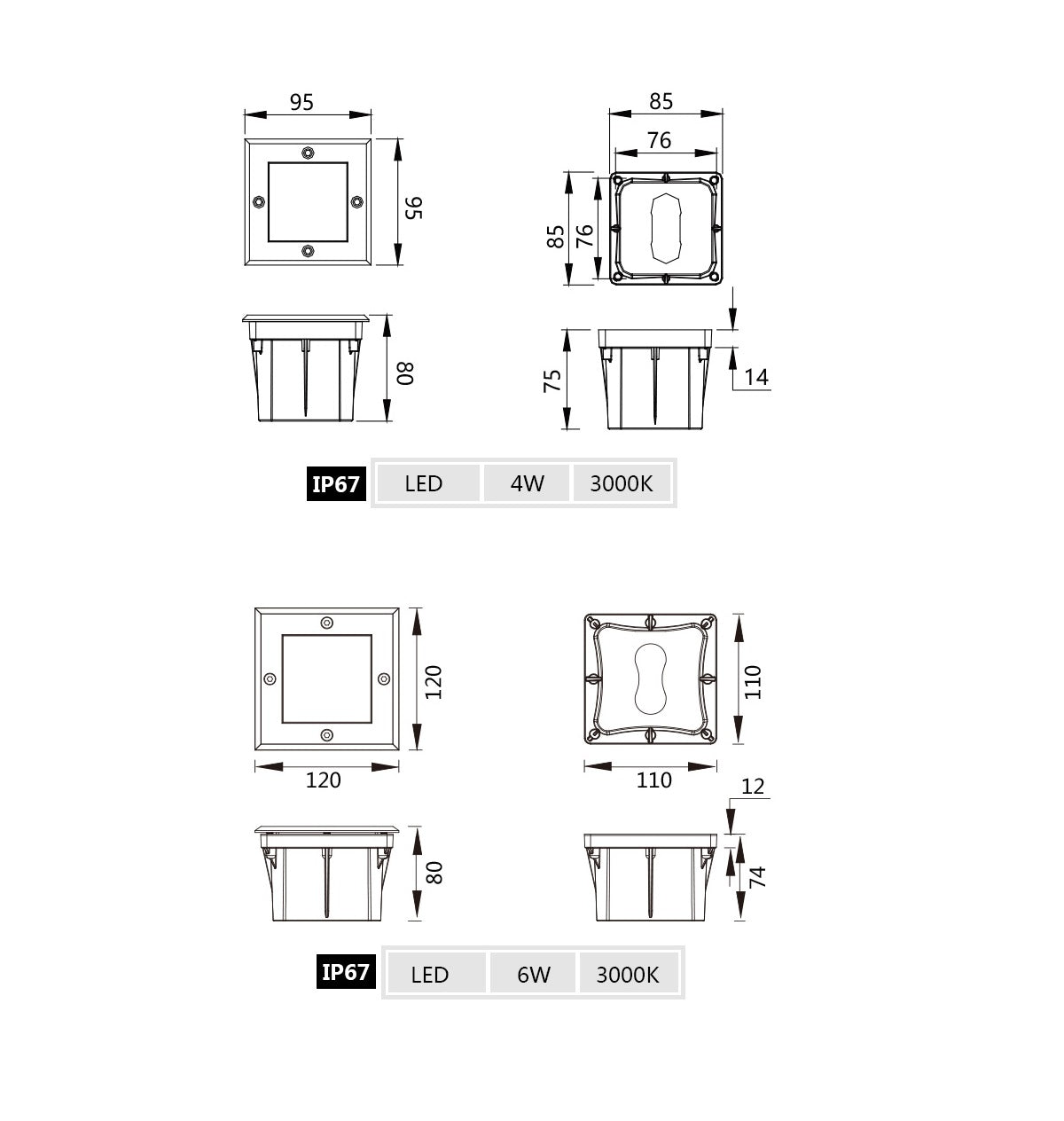 Fortino Ground Light
