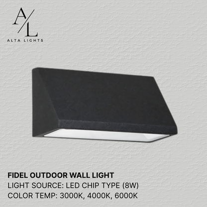 Fidel Outdoor Wall Light