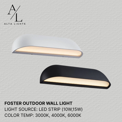 Foster Outdoor Wall Light