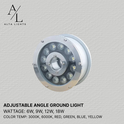 Fountain LED Light with Hole