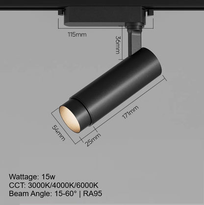 Glide Focus Track Light