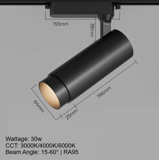 Glide Focus Track Light