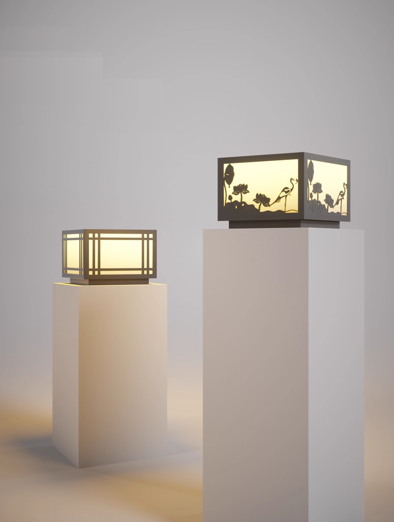 Graystone Series Column Light