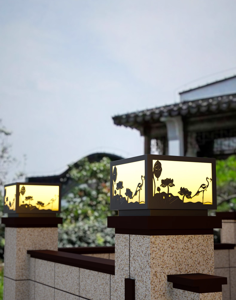 Graystone Series Column Light