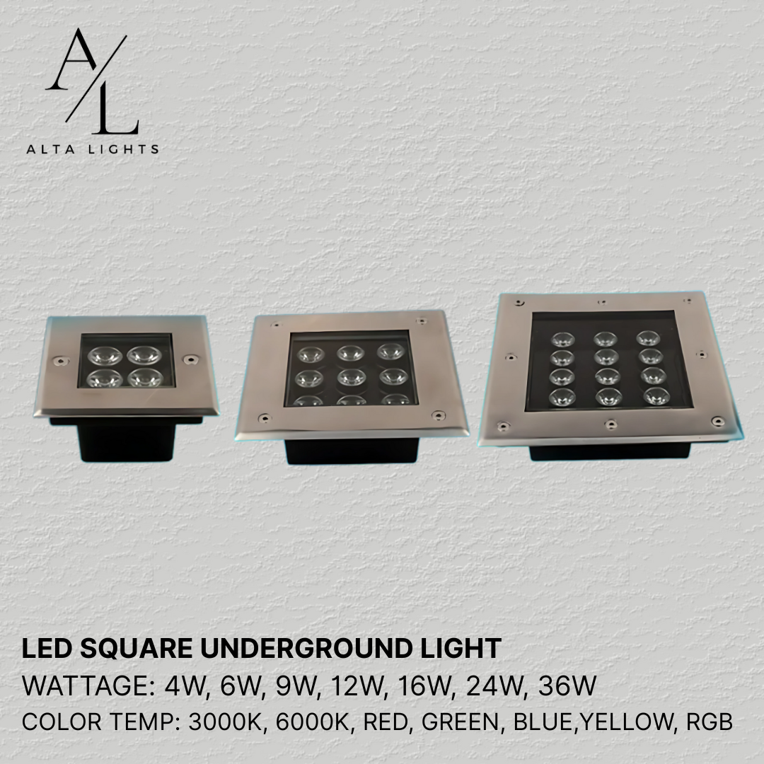 LED Square Underground Light