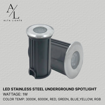 LED Stainless Steel Underground Spotlight