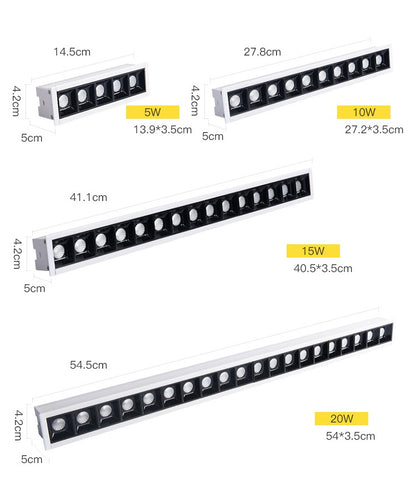 Light Blade Glare-free Downlight (Fixed)