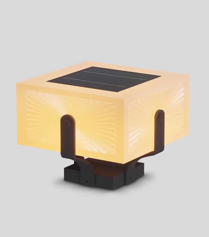 Lunor Solar Column Light