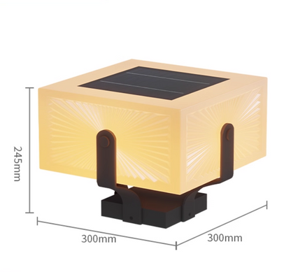 Lunor Solar Column Light