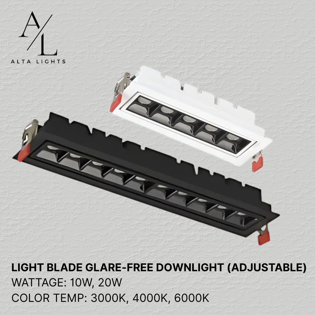 Light Blade Glare-Free Downlight (Adjustable)