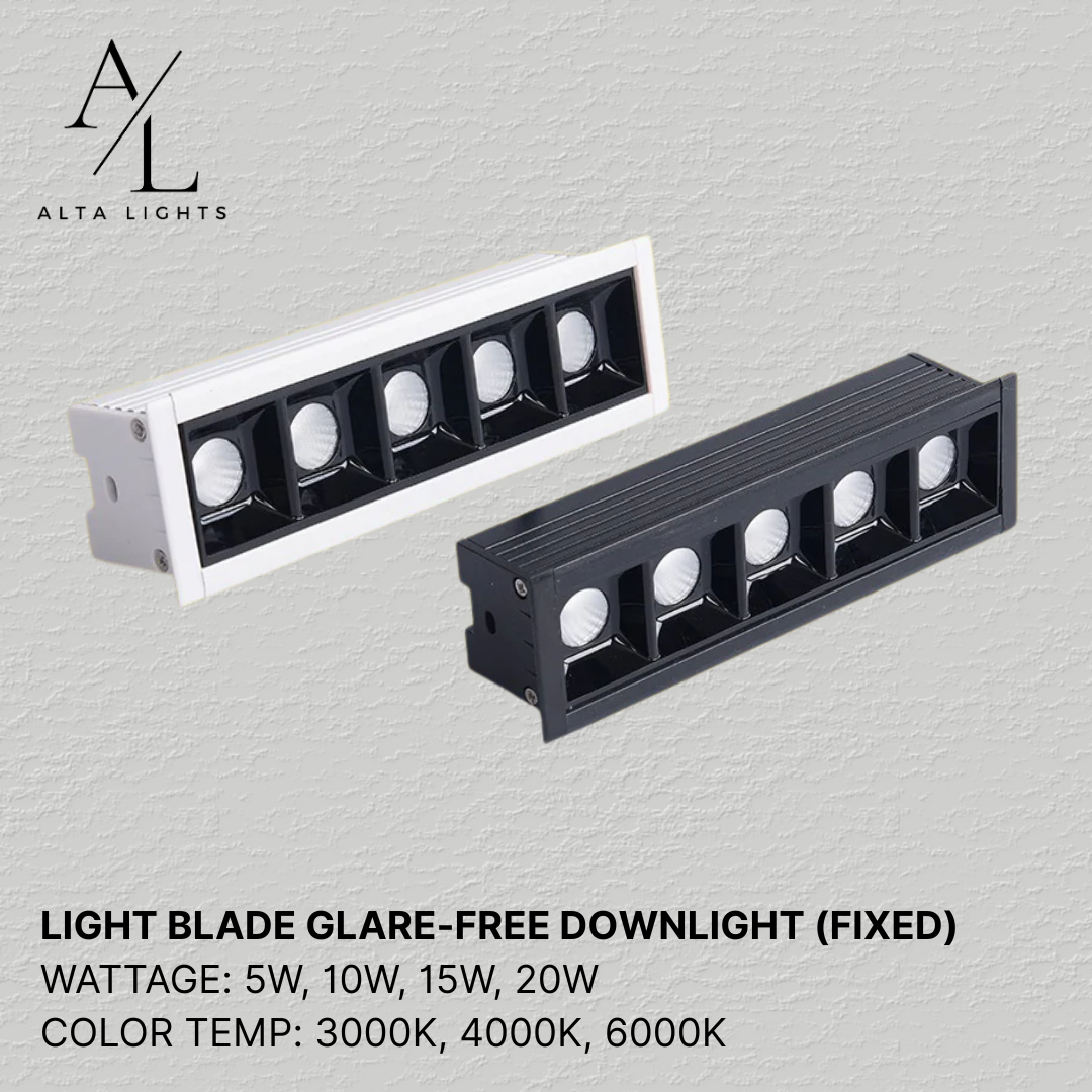 Light Blade Glare-free Downlight (Fixed)