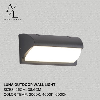 Luna Outdoor Wall Light