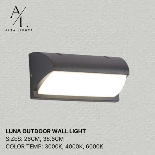 Luna Outdoor Wall Light