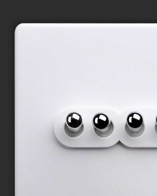 Mondo Retro Series (White w/ Silver Dial)