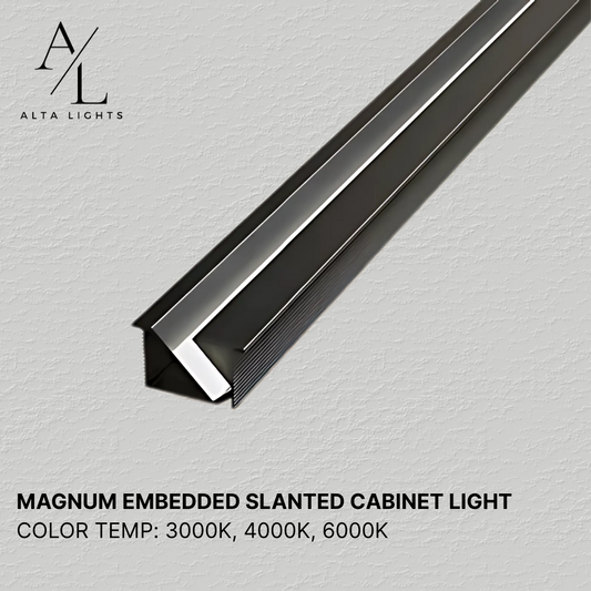 Magnum Embedded Slanted Cabinet Light