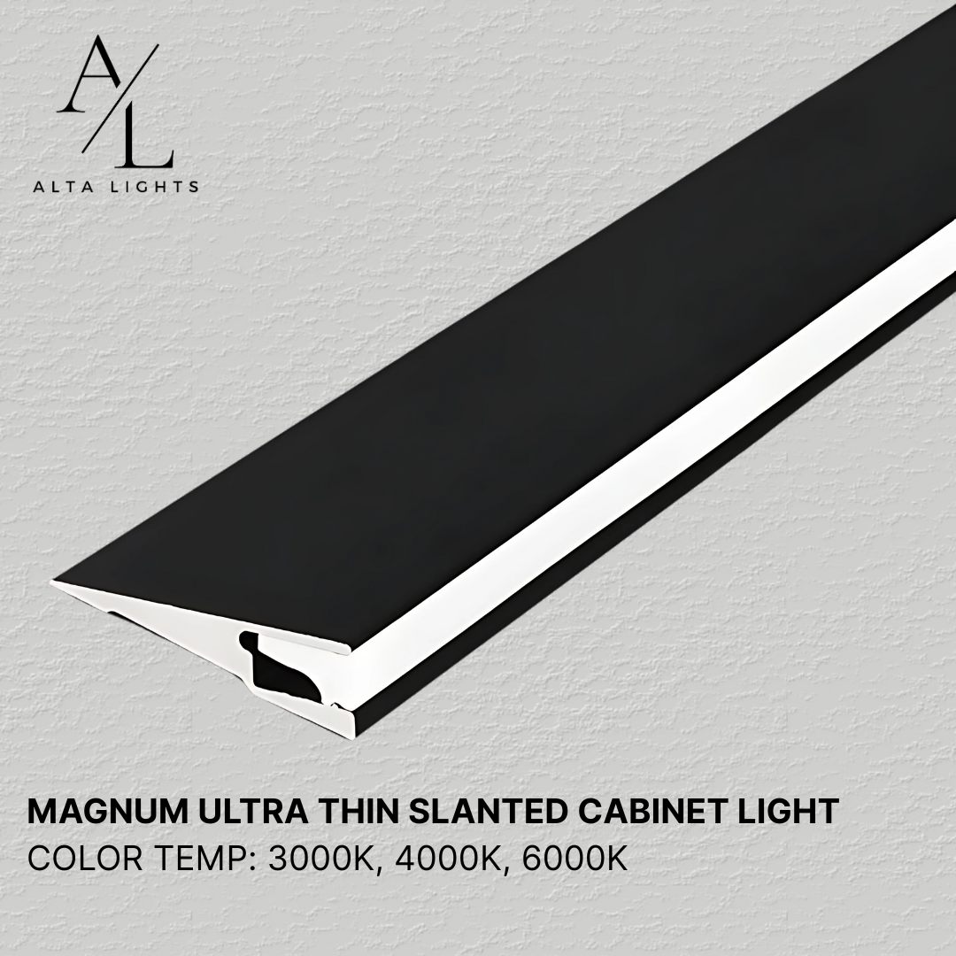 Magnum Ultra Thin Slanted Cabinet Light